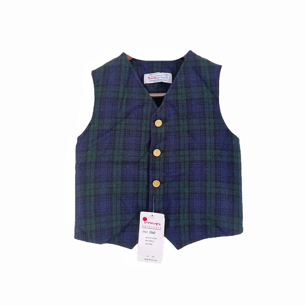 SOLD NEW Vintage Imp Blackwatch Vest 6